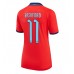 Billige England Marcus Rashford #11 Udebane Fodboldtrøjer Dame VM 2022 Kortærmet